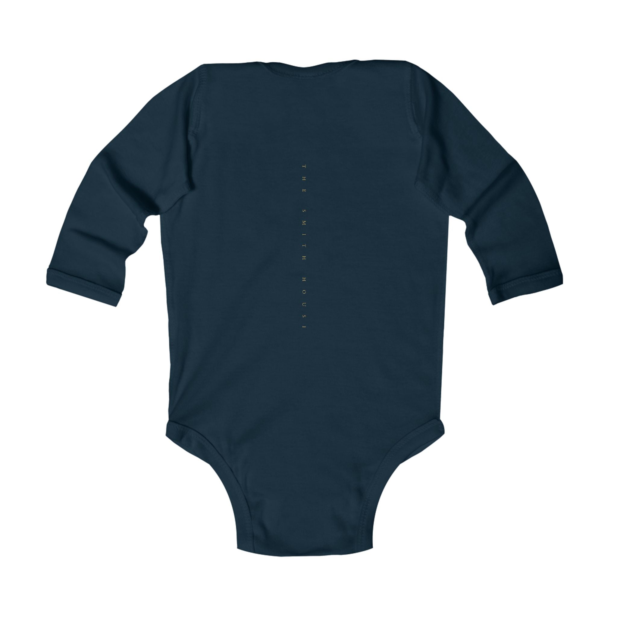 Infant Bodysuit - "God Made" Red Graphic Baby Onesie (Long Sleeve)