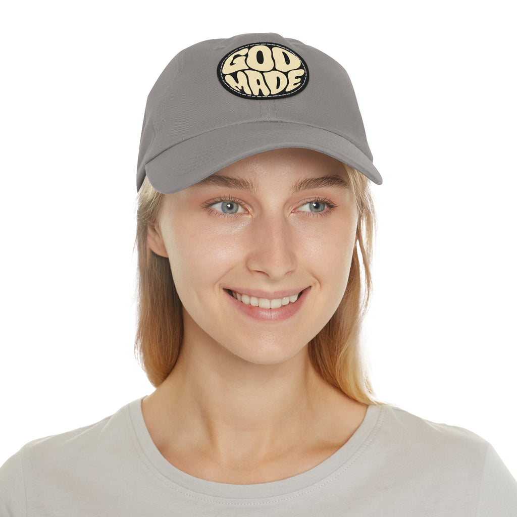 God Made Leather Patch Dad Hat, Casual Cap for Everyday Wear, Perfect Gift for Dads and Nature Lovers, Summer Accessory, Adjustable [...]