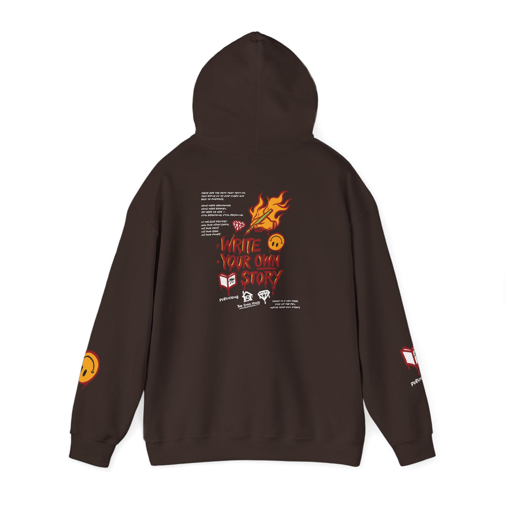 Hoodie — "Write Your Own Story" Inspirational Graphic Hoodie