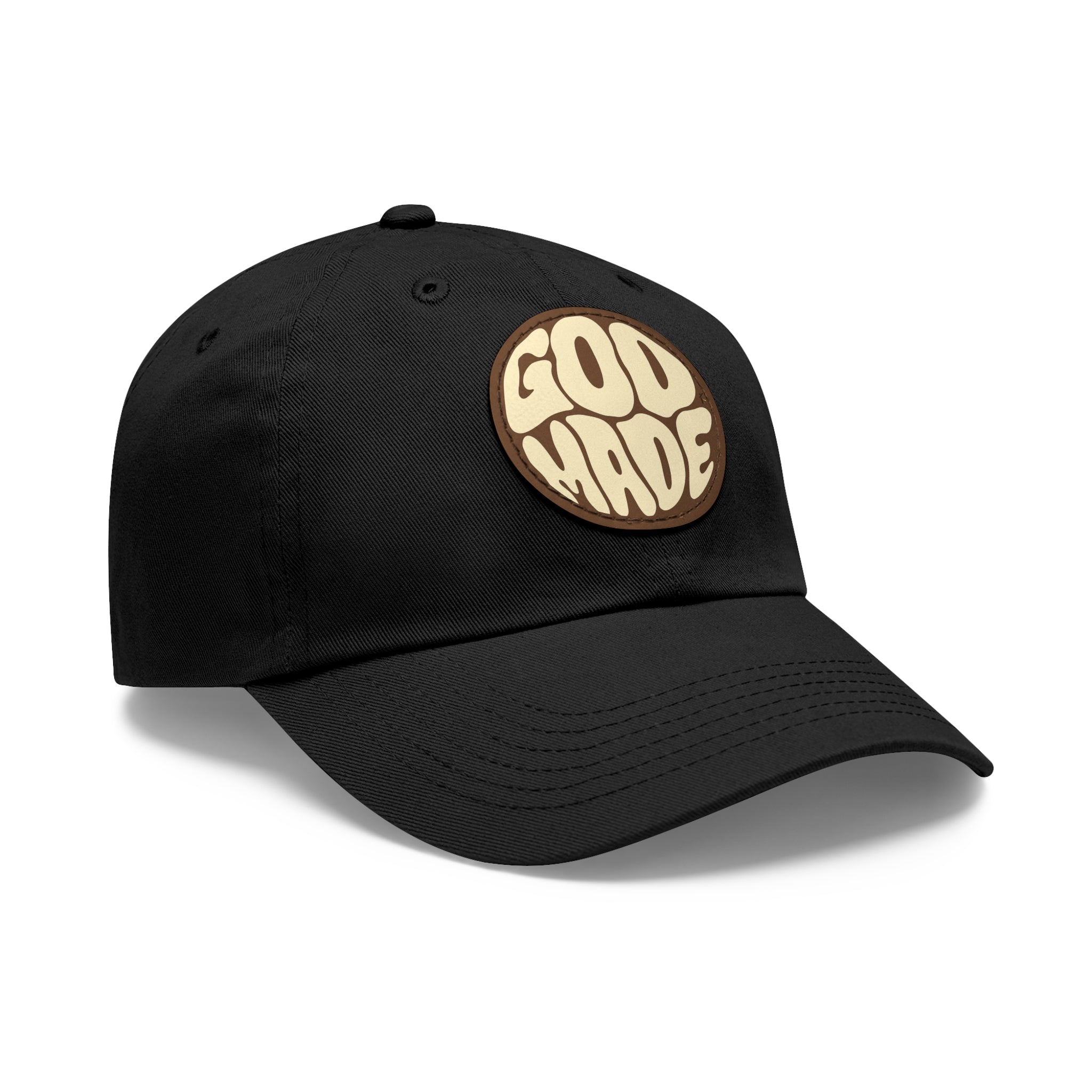 God Made Leather Patch Dad Hat, Casual Cap for Everyday Wear, Perfect Gift for Dads and Nature Lovers, Summer Accessory, Adjustable [...]