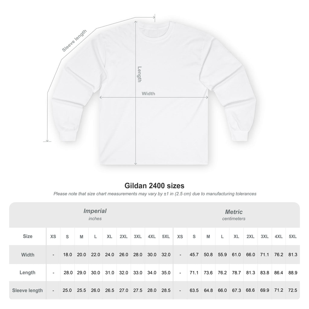 Write Your Own Story Long Sleeve Tee — Inspirational Graphic Cotton Shirt