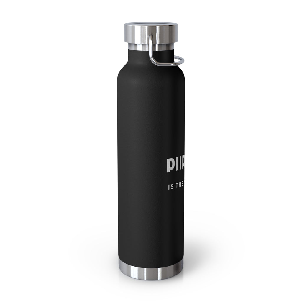Purpose is The New Black Copper Vacuum Insulated Bottle, 22oz
