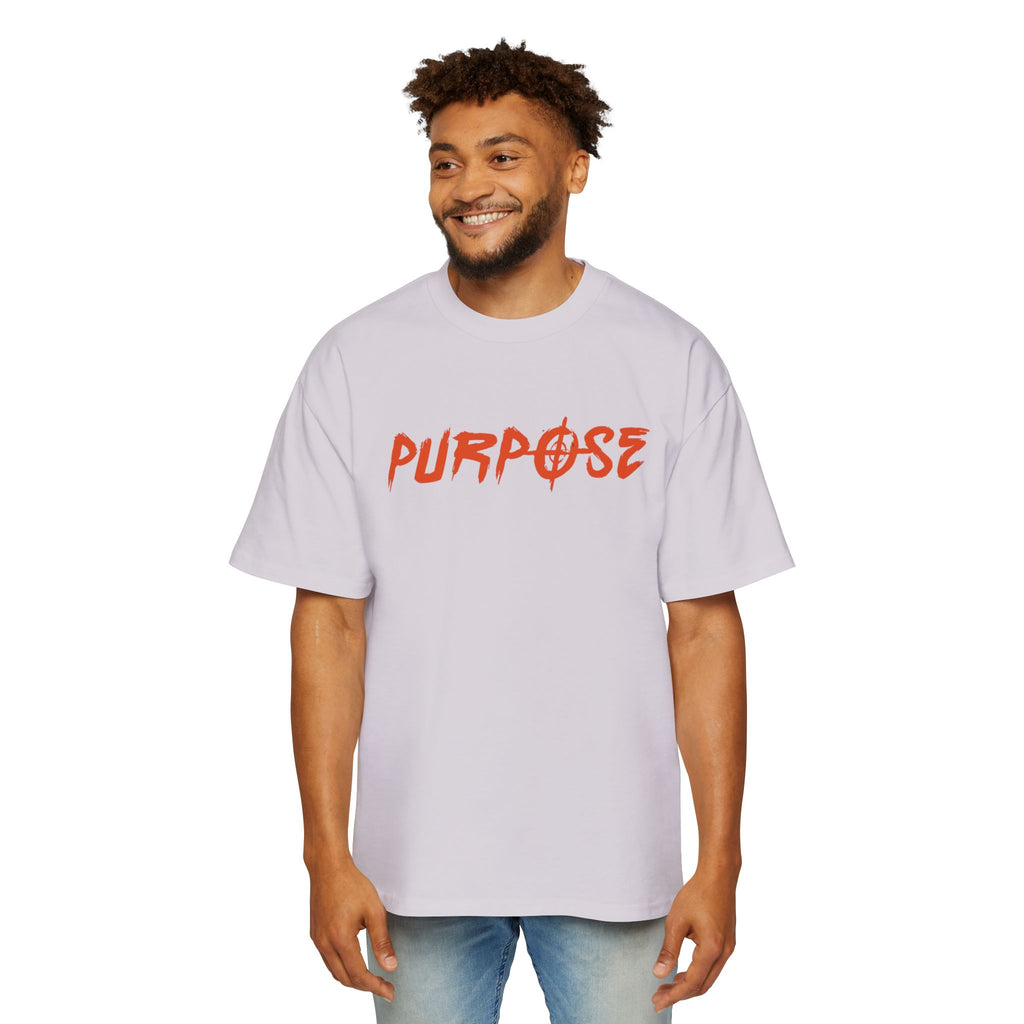 Graphic Tee — “Purpose” Front & Triple Threat Movie Poster Back