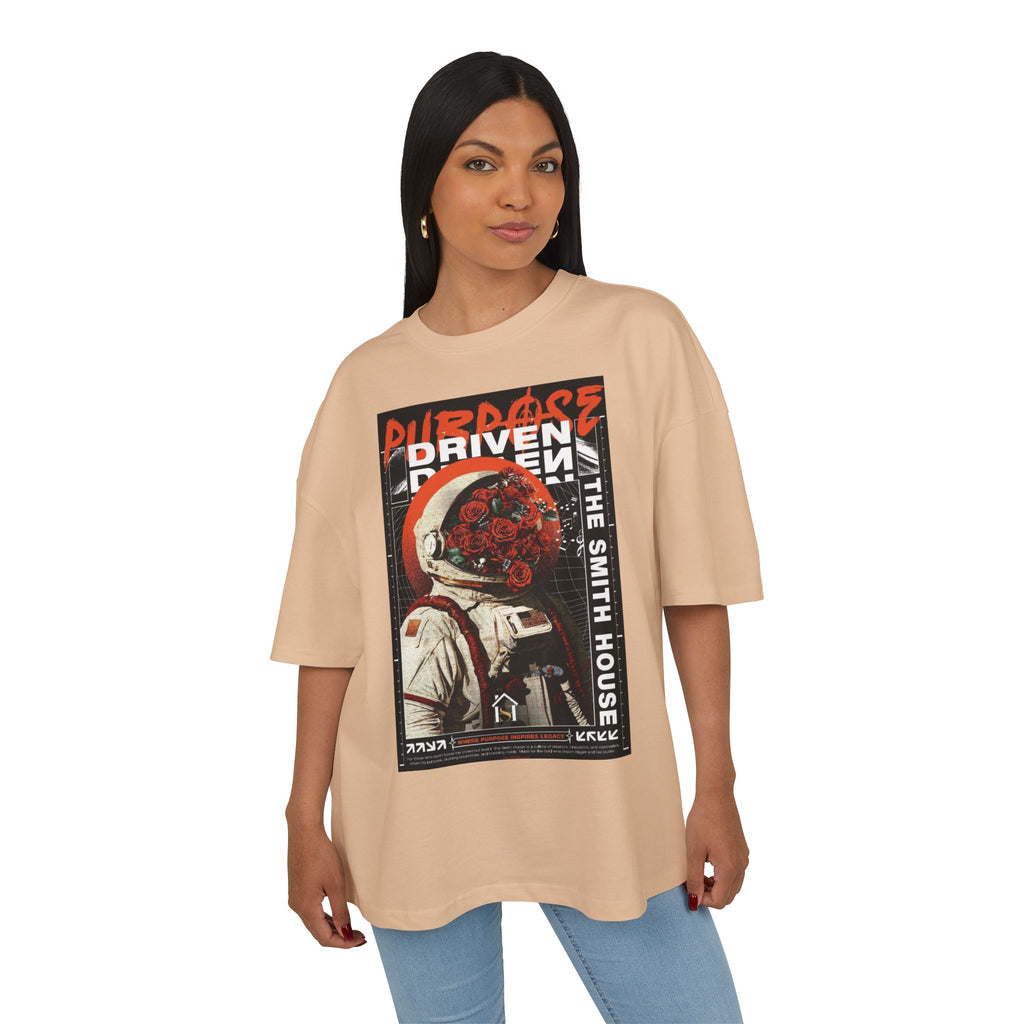 Purpose Driven Astronaut Box Tee - Unisex Heavy Cotton Shirt