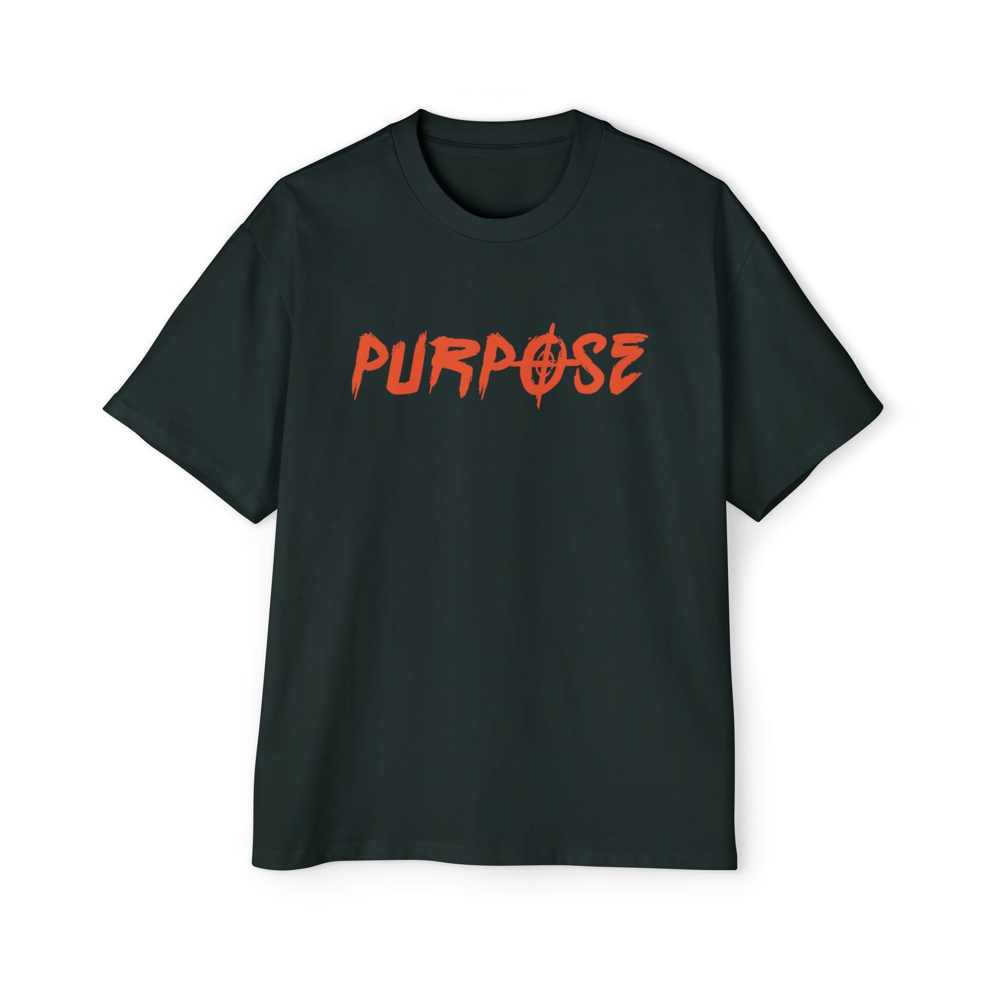 Graphic Tee — “Purpose” Front & Triple Threat Movie Poster Back