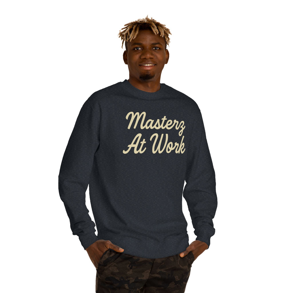 Practice Practice Practice! Crewneck Sweatshirt — "Masterz At Work" Motivational Musician Sweatshirt