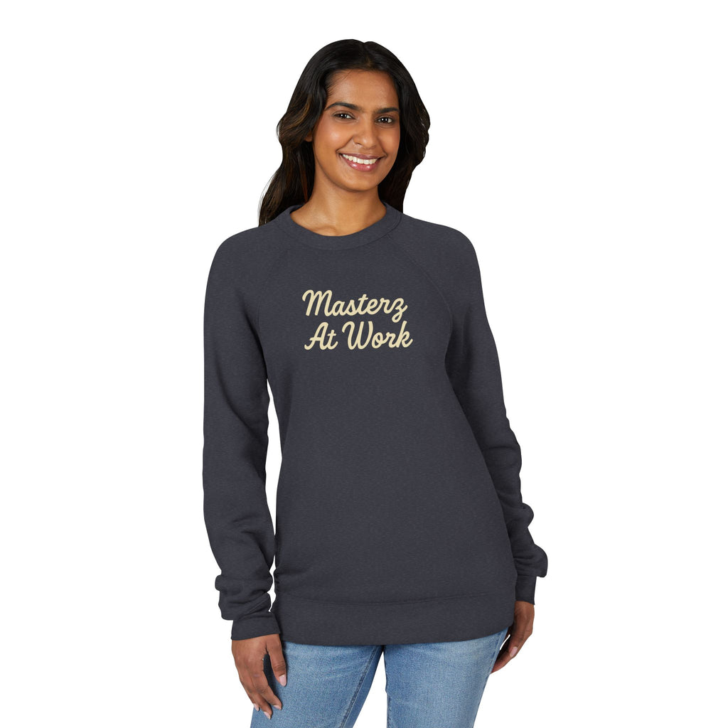 Masterz At Work Raglan Sweatshirt – "Practice Practice Practice" Back Graphic