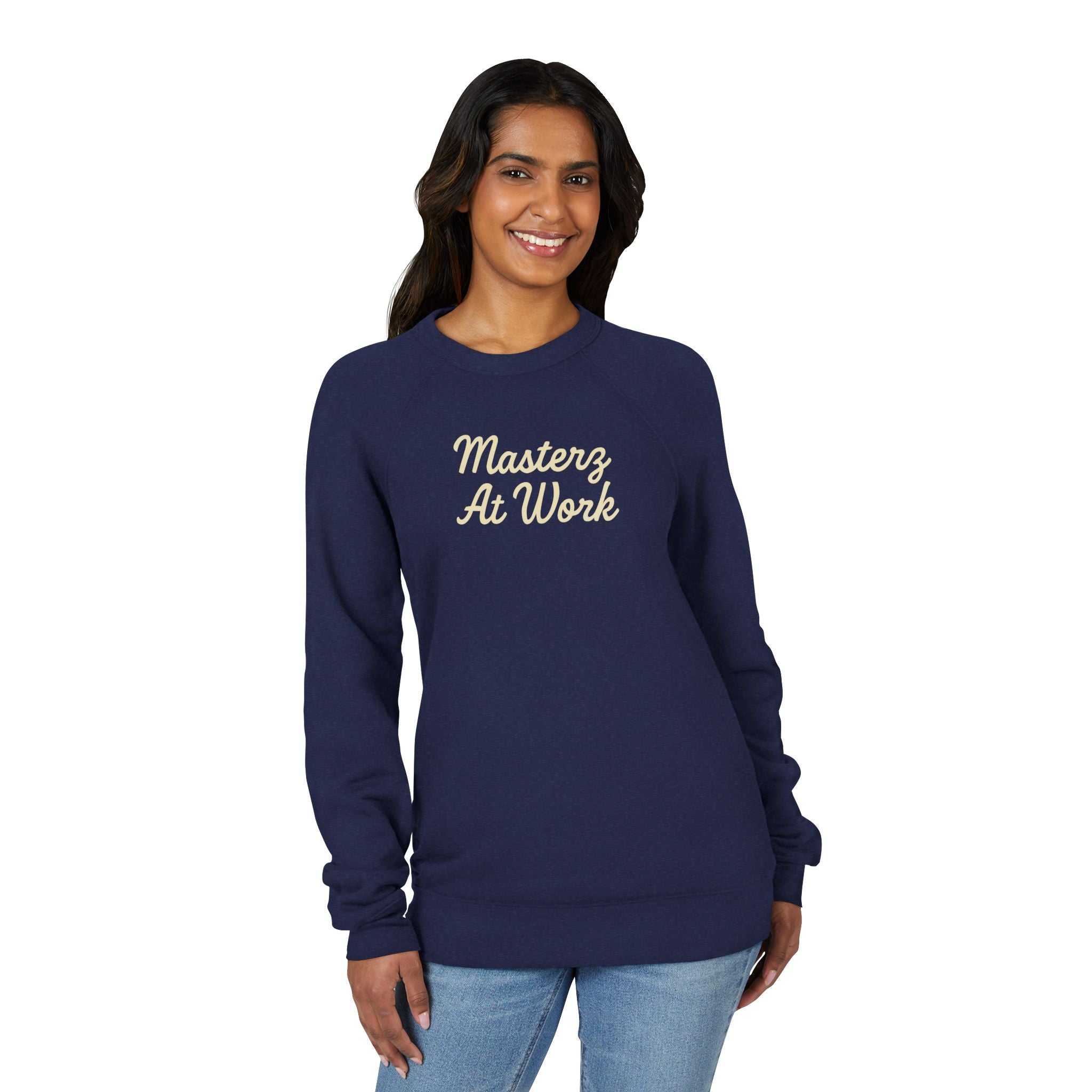 Masterz At Work Raglan Sweatshirt – "Practice Practice Practice" Back Graphic