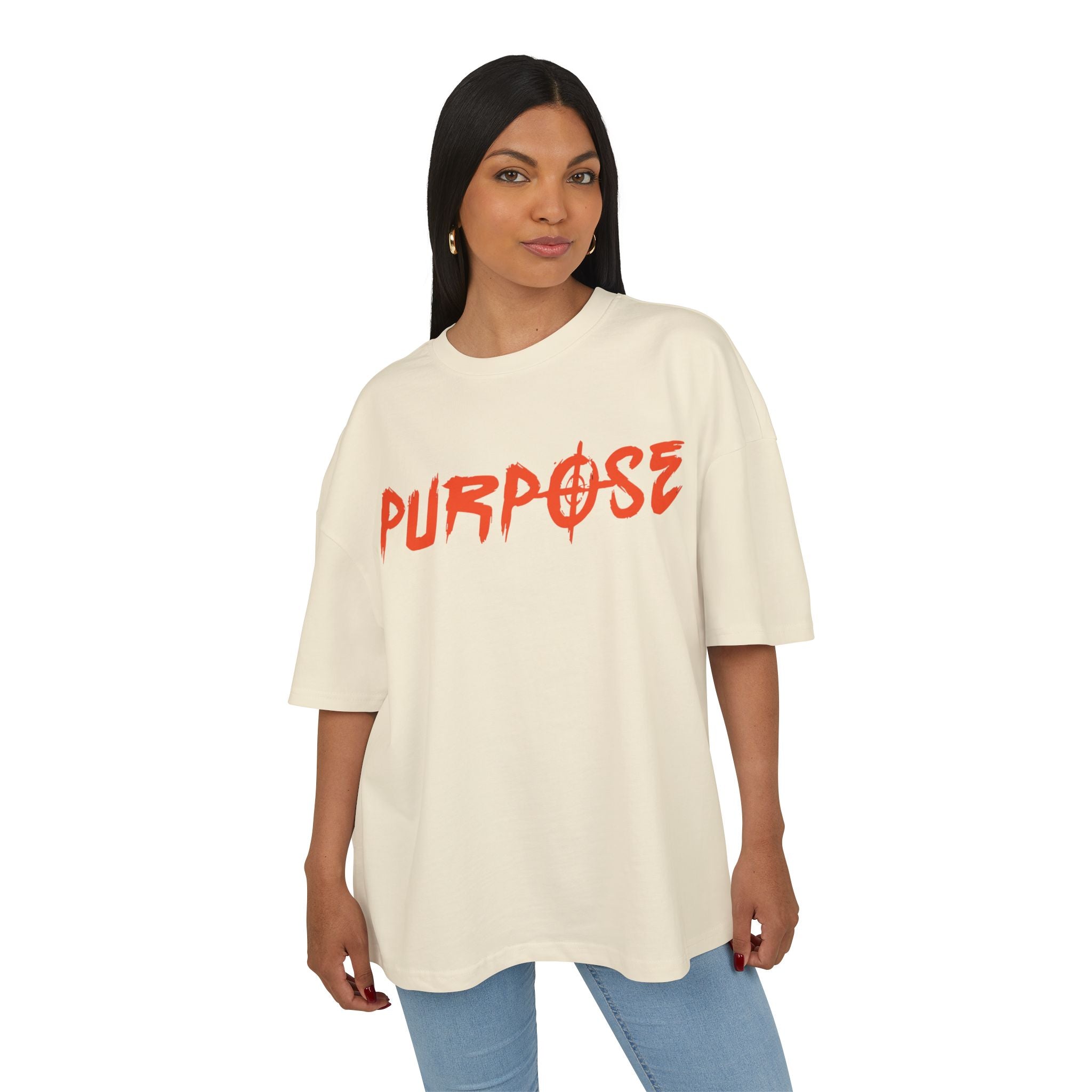 Purpose Graphic Unisex Heavy Cotton Tee - Streetwear Style for Daily Comfort