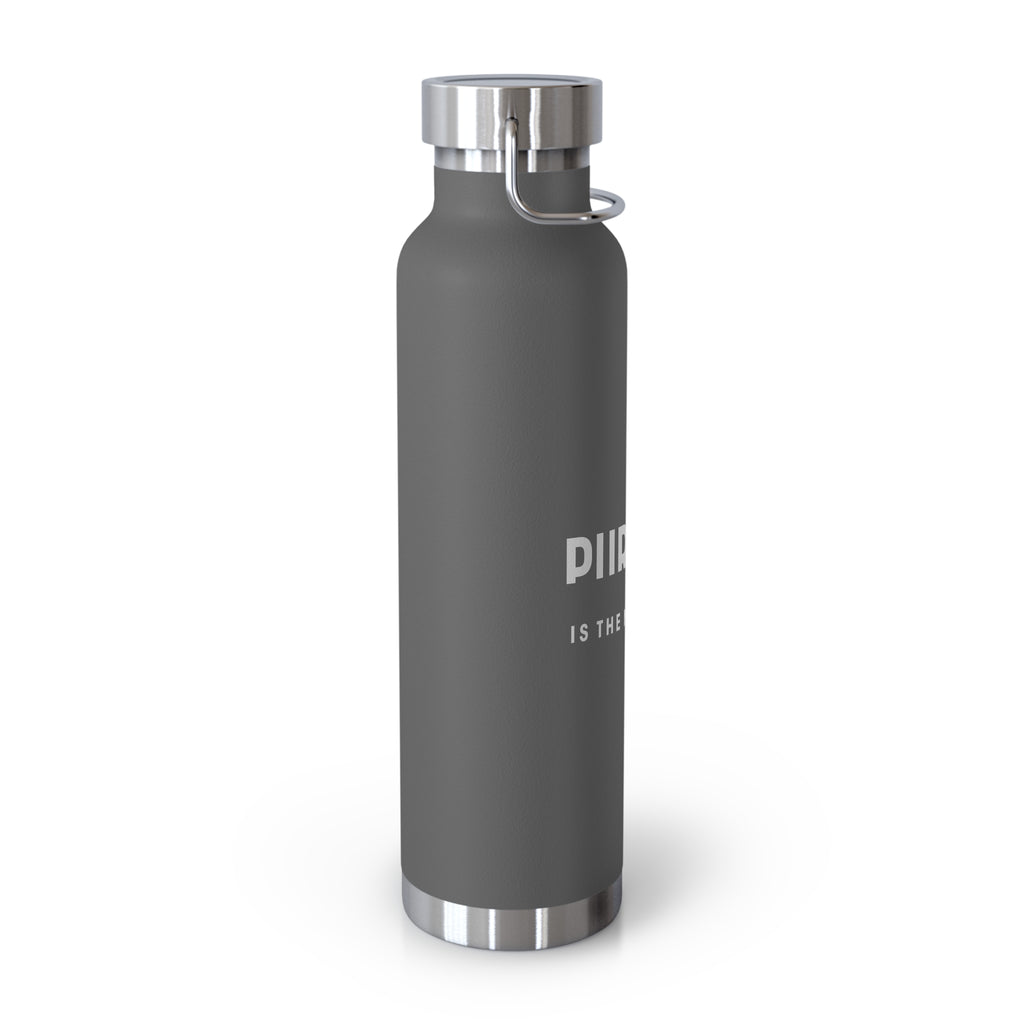 Purpose is The New Black Copper Vacuum Insulated Bottle, 22oz