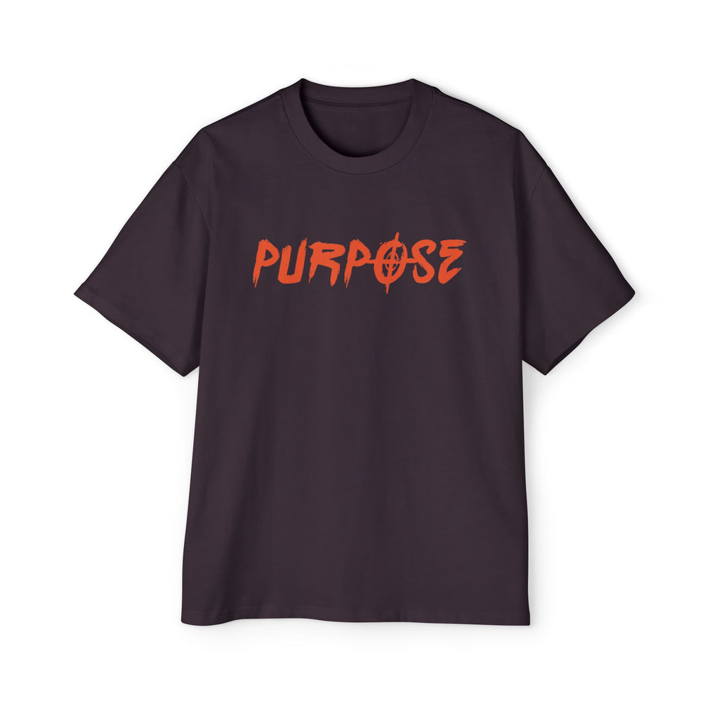 Graphic Tee — “Purpose” Front & Triple Threat Movie Poster Back