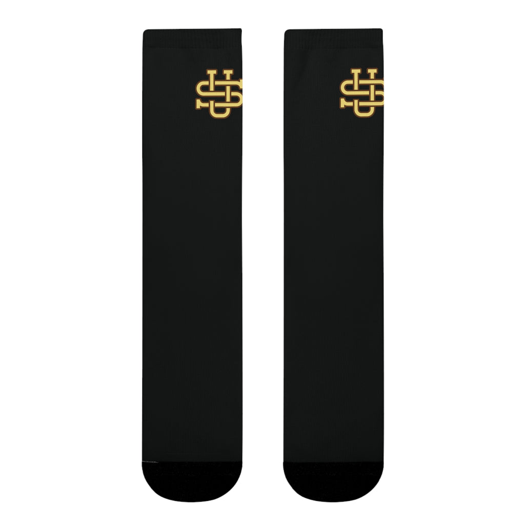 Stylish Sublimation Crew Socks with Trendy Design