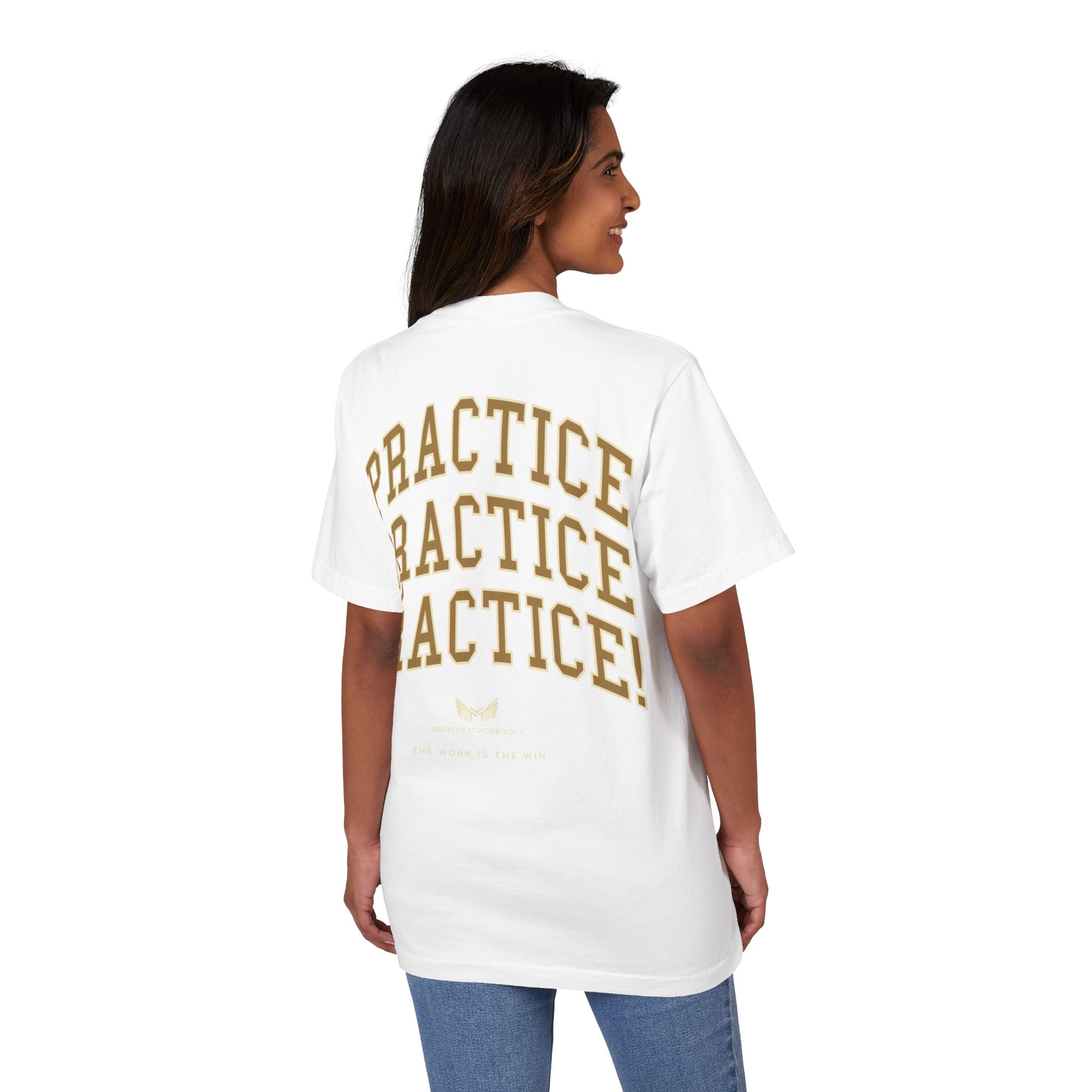 Unisex Garment-Dyed Drop-Shoulder T-Shirt