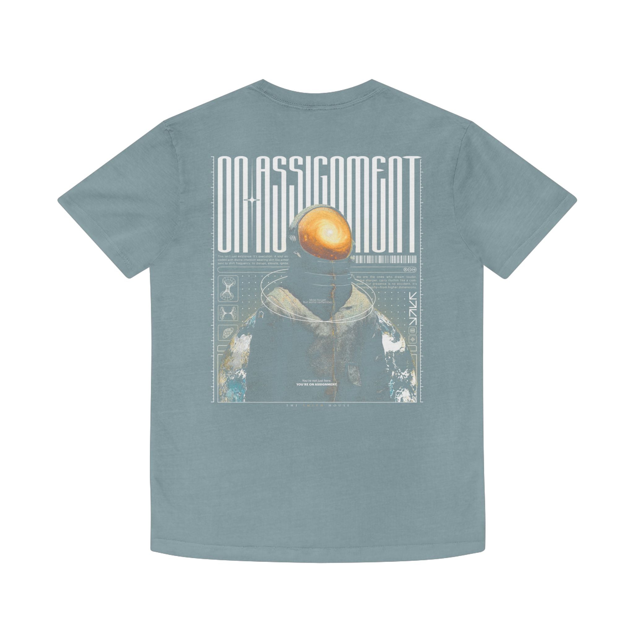 Unisex Faded Graphic Tee - Casual, Trendy, Perfect for Everyday Wear, Gifts for Friends, Collectors, or Space Enthusiasts