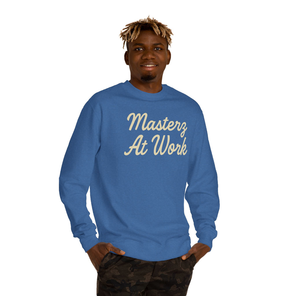 Practice Practice Practice! Crewneck Sweatshirt — "Masterz At Work" Motivational Musician Sweatshirt