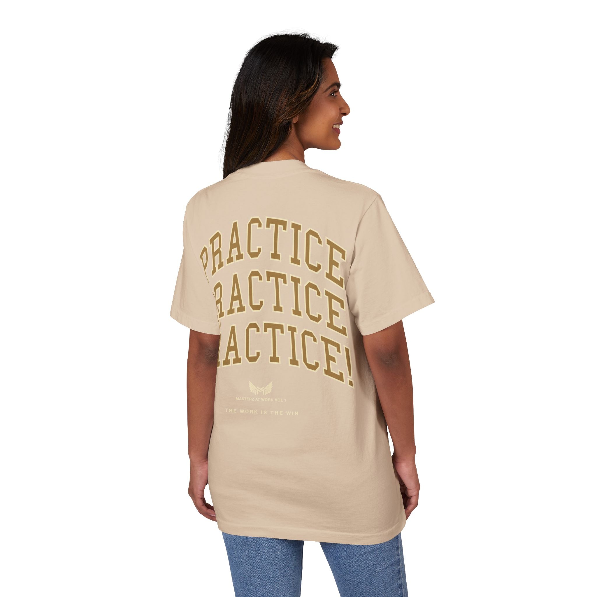 Unisex Garment-Dyed Drop-Shoulder T-Shirt