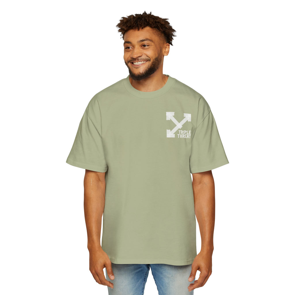 Men's Heavy Oversized Tee - Casual Graphic Tee, Streetwear Style Shirt, Trendy Everyday Wear, Gift for Him, Cool Summer Tee