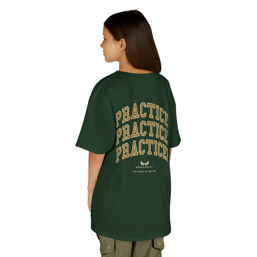 Kids Tee — "Practice Practice PRACTICE" Motivational Tee