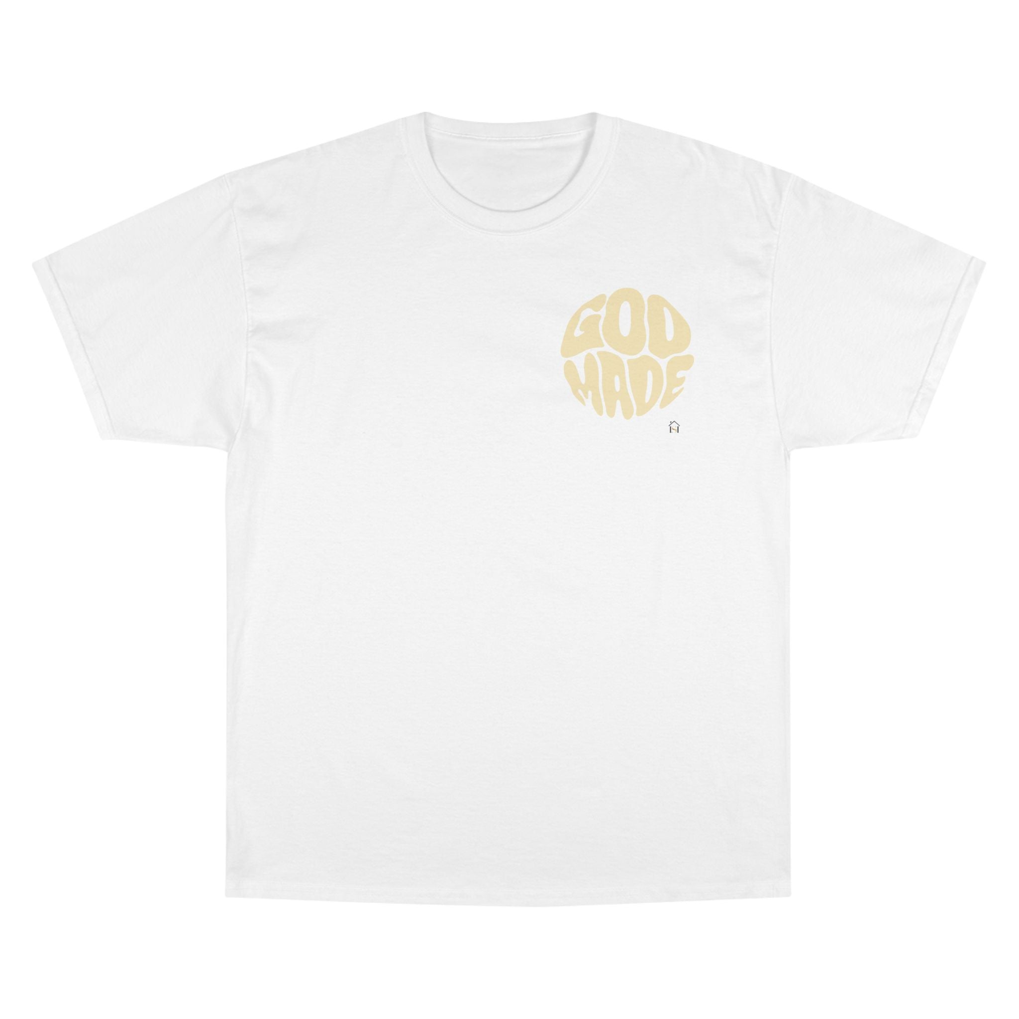God Made Champion T-Shirt, Casual Wear, Gift for Believers, Inspirational Tee, Everyday Comfort