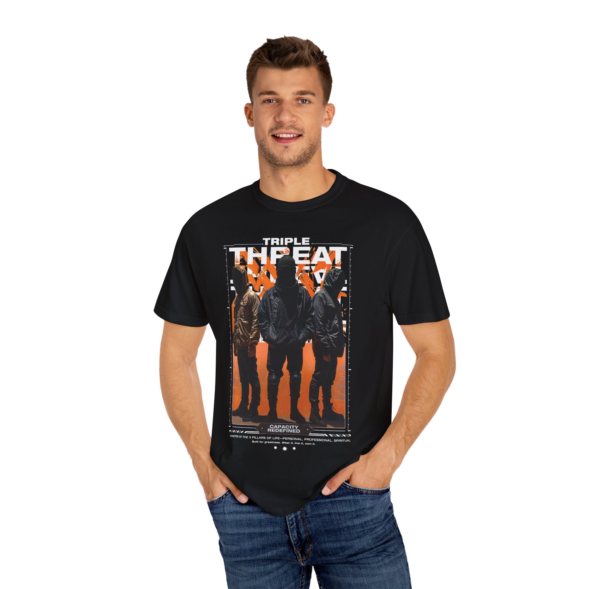 Triple Threat Unisex T-shirt
