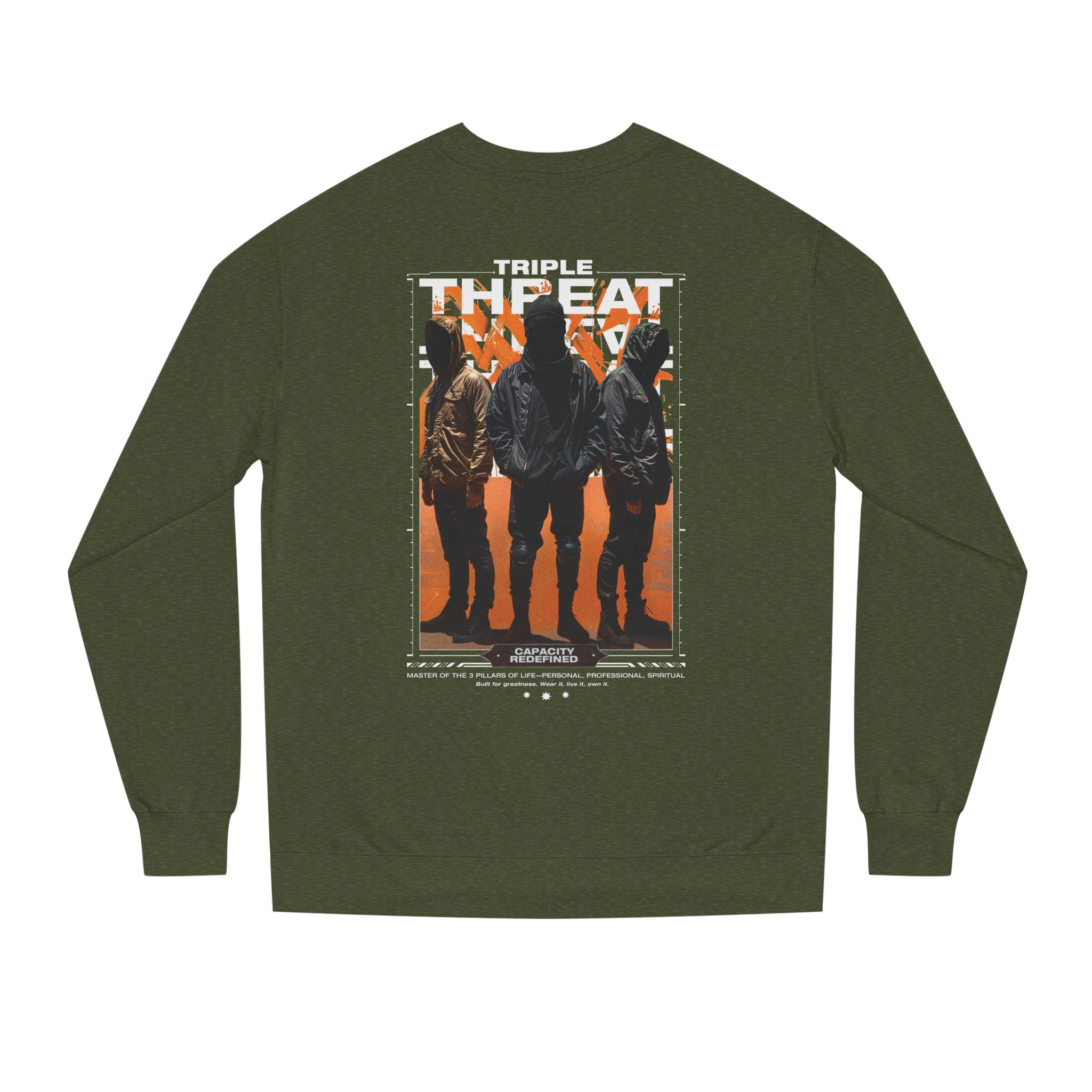 Urban Graphic Sweatshirt - Triple Threat Design