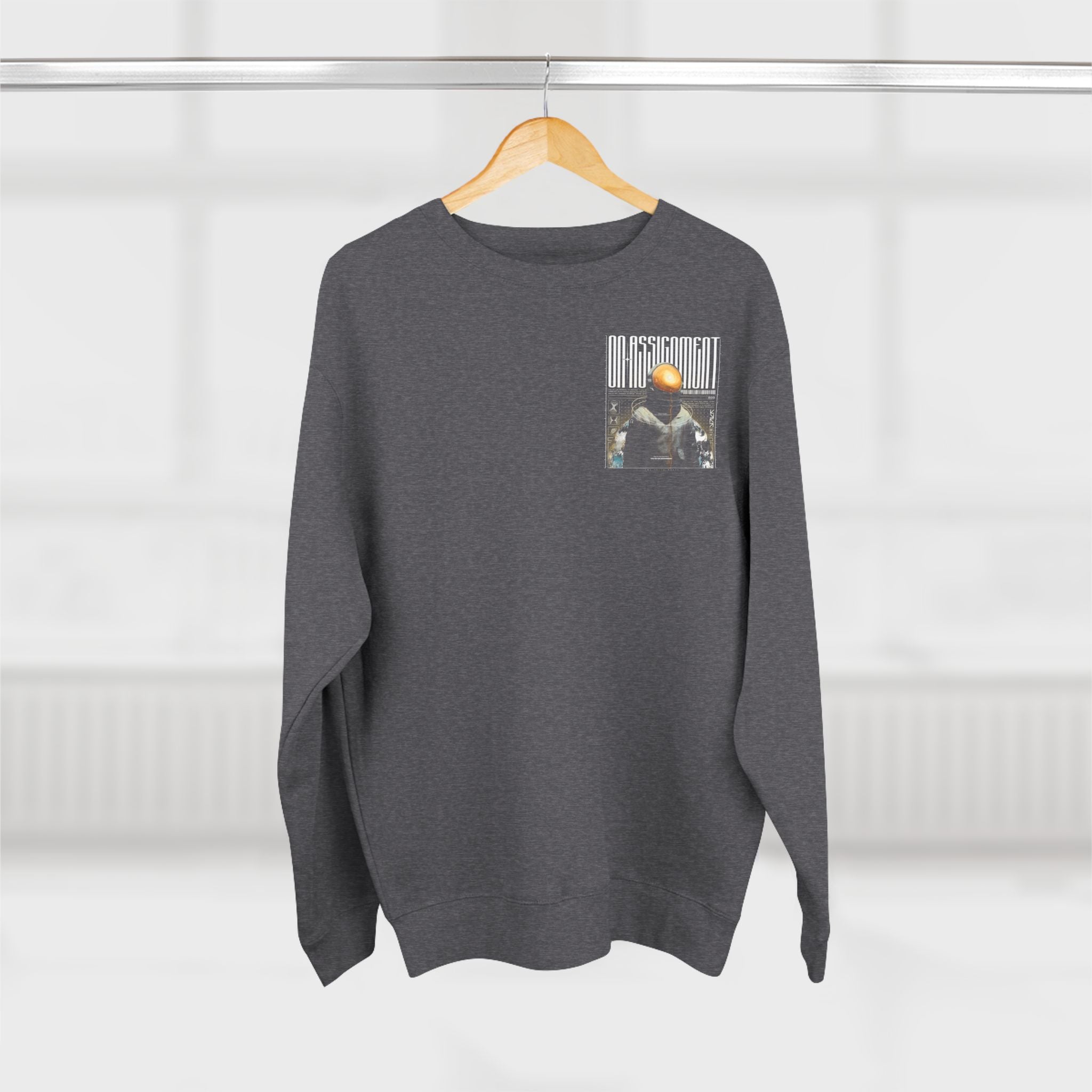 Futuristic Graphic Unisex Crewneck Sweatshirt - Cozy Streetwear, Gift for Tech Lovers, Statement Piece, Perfect for Casual Outings, [...]