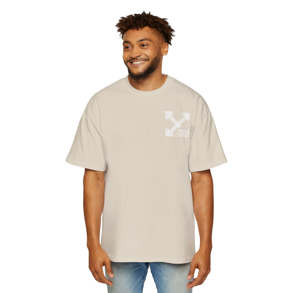 Men's Heavy Oversized Tee - Casual Graphic Tee, Streetwear Style Shirt, Trendy Everyday Wear, Gift for Him, Cool Summer Tee