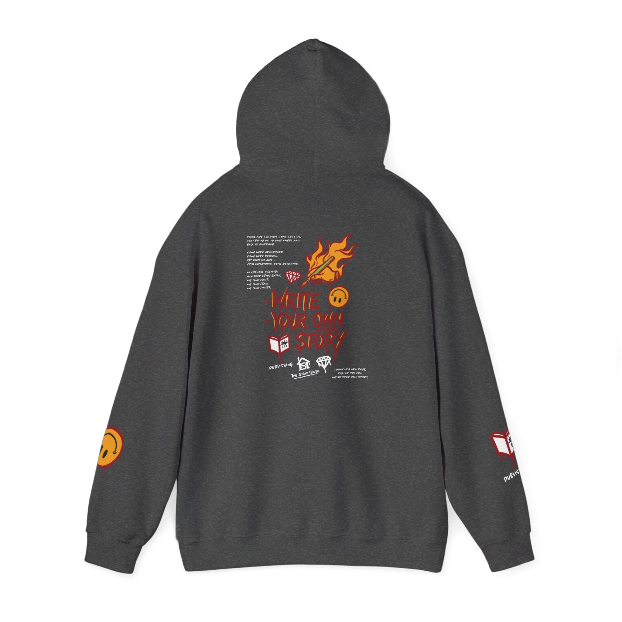 Hoodie — "Write Your Own Story" Inspirational Graphic Hoodie