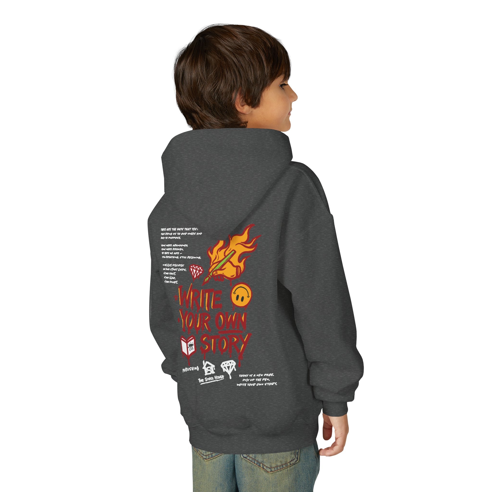 Youth Heavy Blend Hooded Sweatshirt