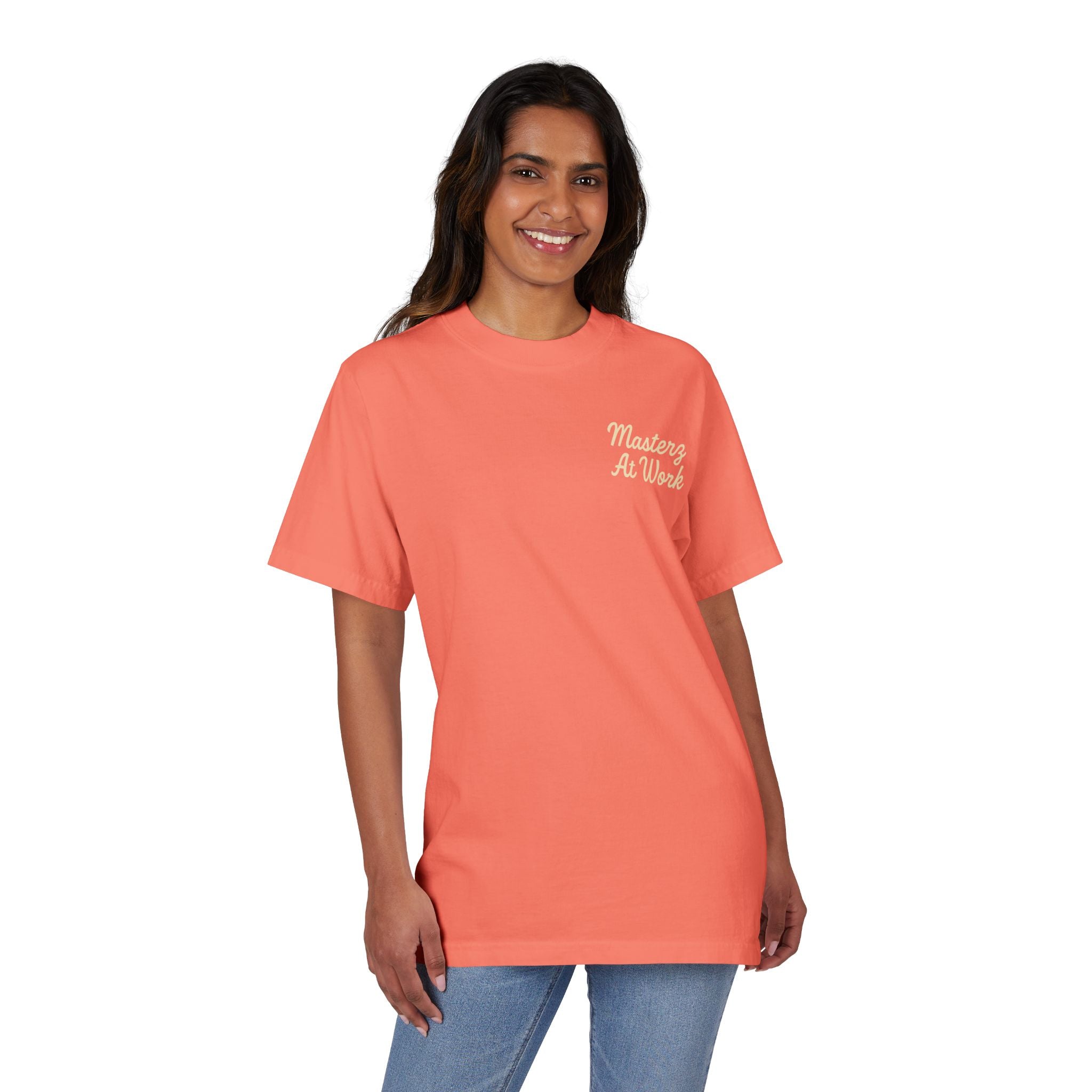 Unisex Garment-Dyed Drop-Shoulder T-Shirt