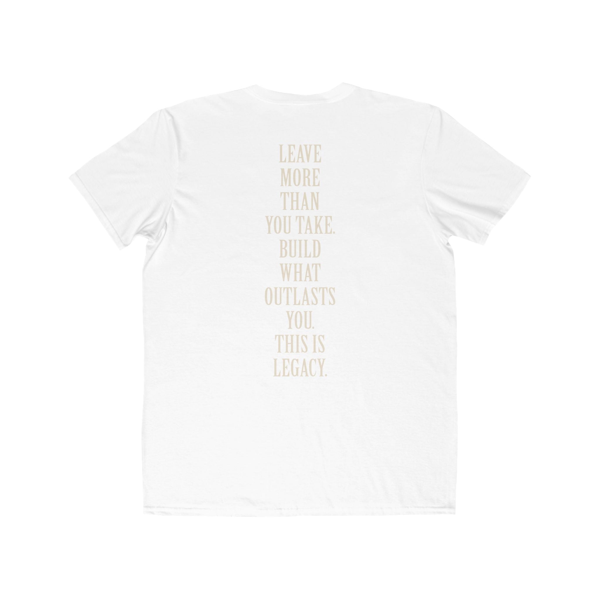 Legacy Graphic Tee — "Leave More Than You Take" Motivational Men's T-Shirt
