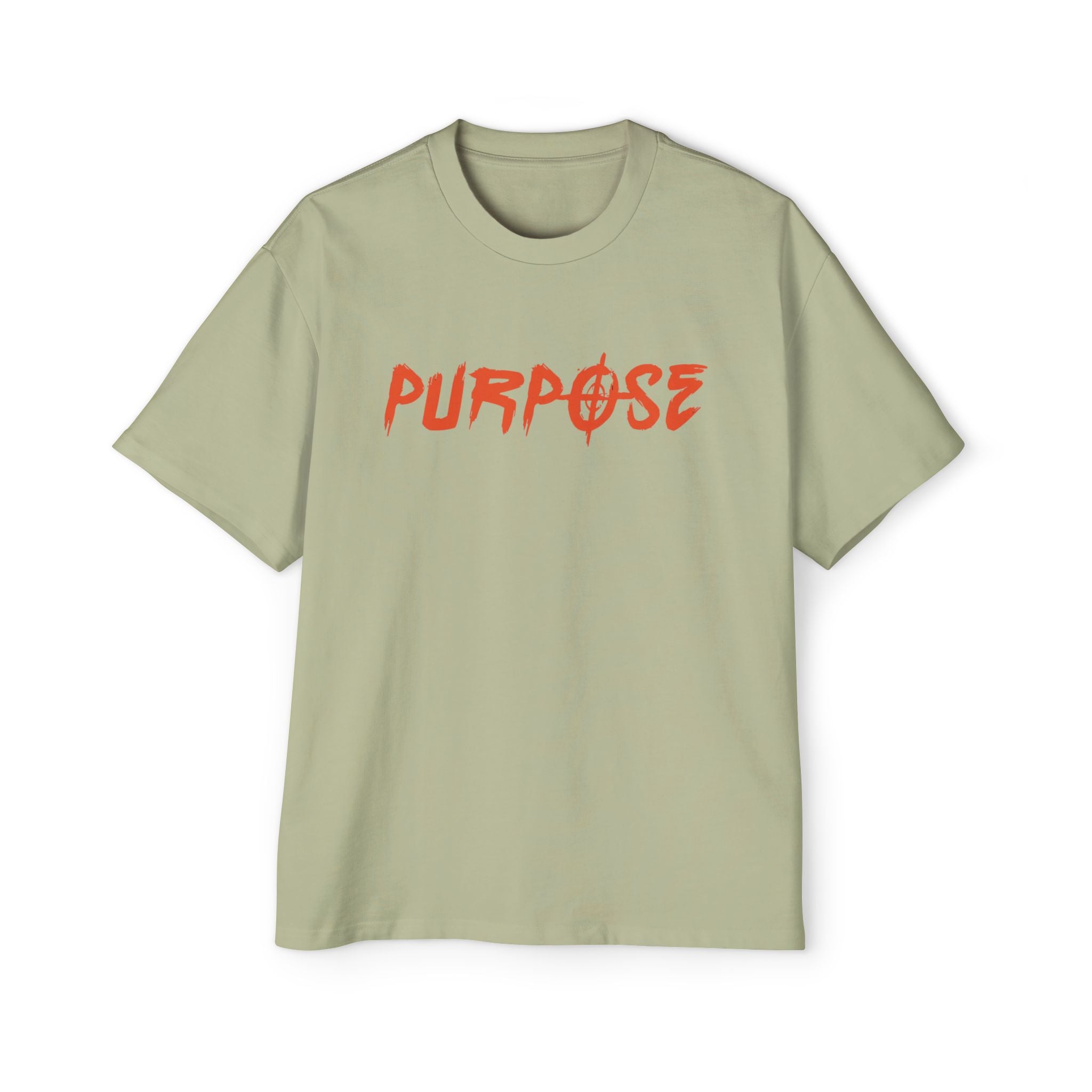 Graphic Tee — “Purpose” Front & Triple Threat Movie Poster Back