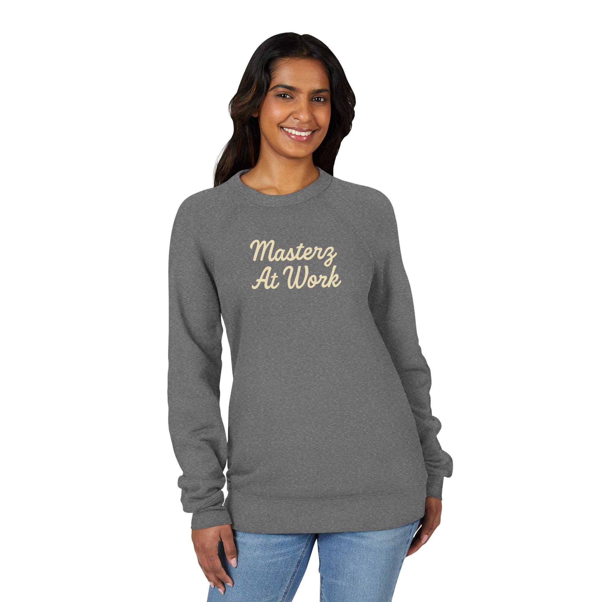 Masterz At Work Raglan Sweatshirt – "Practice Practice Practice" Back Graphic