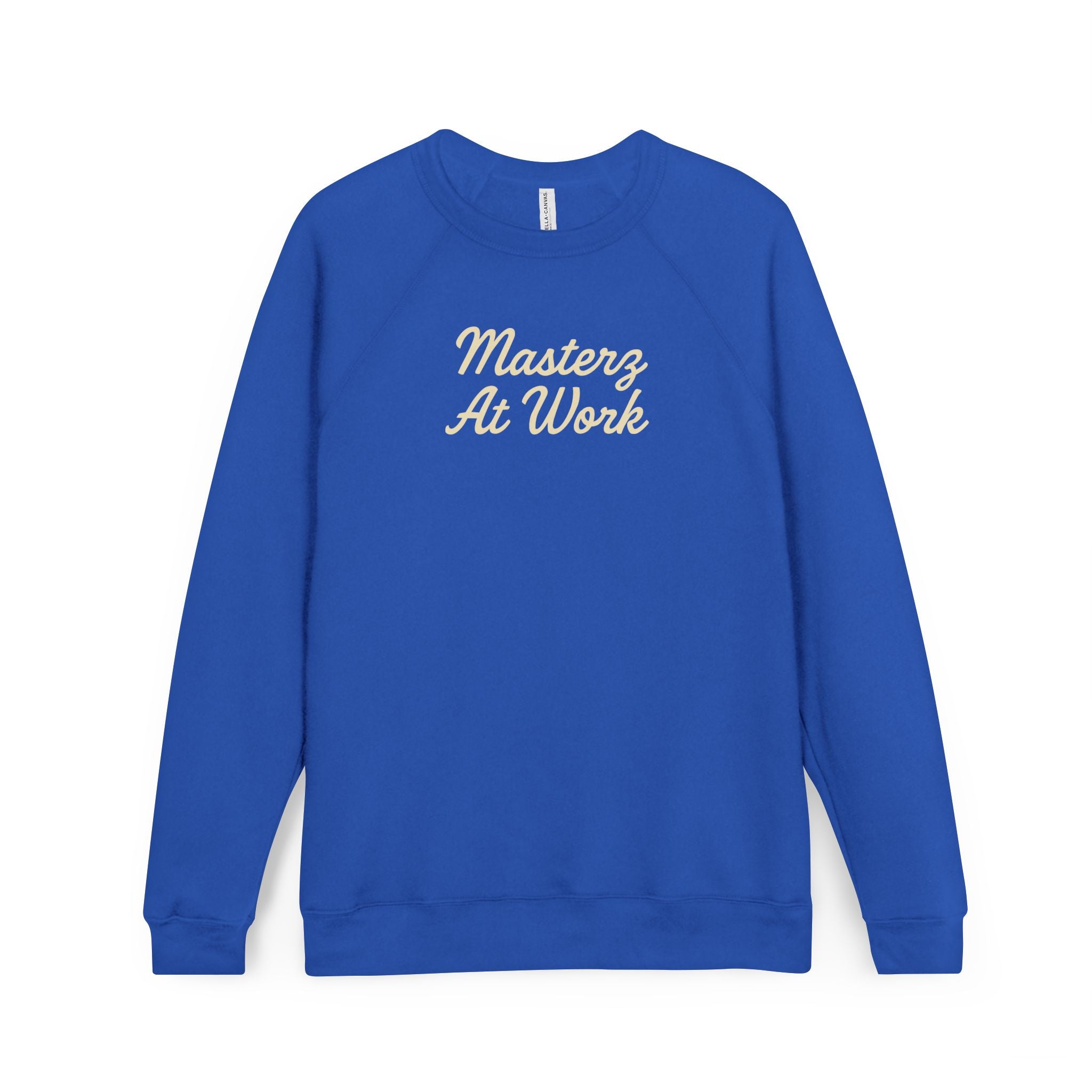Masterz At Work Raglan Sweatshirt – "Practice Practice Practice" Back Graphic